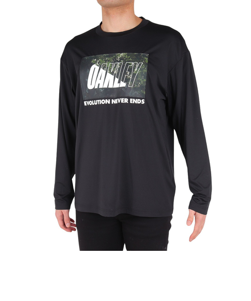 オークリー（OAKLEY）長袖Tシャツ Enhance Qd Bold Evo 2.0 FOA405178-02E