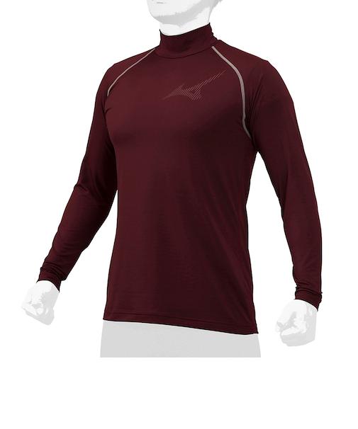 ミズノ（MIZUNO）野球 アンダーシャツ 裏起毛ハイネックアンダー 12JA2P1263