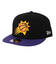 ニューエラ（NEW ERA）帽子 9FIFTY フェニックス・サンズ ブラック パープルバイザー キャンプ 13704982 帽子