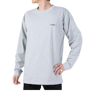 エアボーン(ARBN)長袖コットンTシャツ 02 AB2024SSMAPP092LGRY