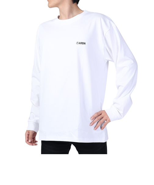 エアボーン（ARBN）長袖コットンTシャツ 02 AB2024SSMAPP092WHT