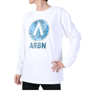 エアボーン（ARBN）長袖コットンTシャツ 03 AB2024SSMAPP093WHT