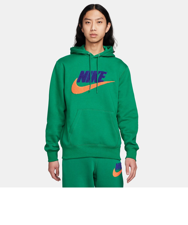 ナイキ（NIKE）クラブ フリース BB CHNL FTRA プルオーバー 長袖パーカー FN3105-365