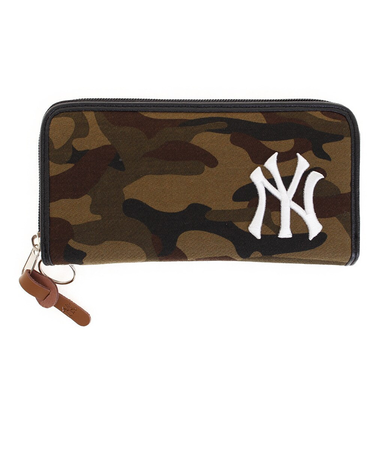 エムエルビー（MLB）イーカム NYスウェット長財布 YK-WLT01-COMO