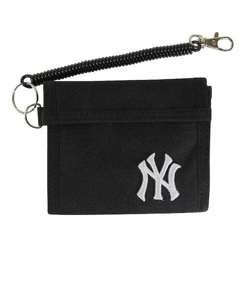 MLB 二つ折り財布 ニューヨークヤンキース YK-WLT16-BLACK