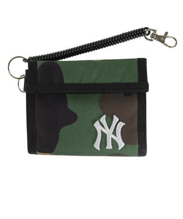 MLB 二つ折り財布 ニューヨークヤンキース YK-WLT16-CAMO-A