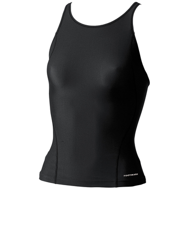 フットマーク（FOOTMARK）スクール水着 水泳 スマイルセパレーツ上 0101566ブラック