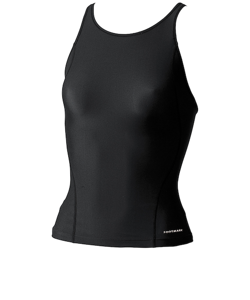 フットマーク（FOOTMARK）スクール水着 水泳 スマイルセパレーツ上 0101566ブラック