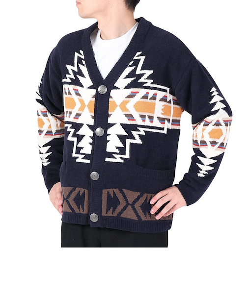 アンティバルリスティック（ANTI BALLISTIC）モールカーディガン 234AN1KN005 NVY M