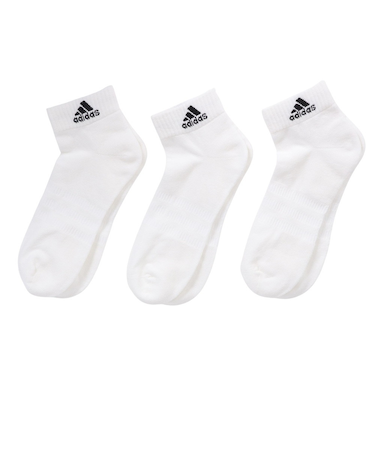 アディダス(adidas)クッション スポーツウェア アンクルソックス3足組 EBB63-HT3441