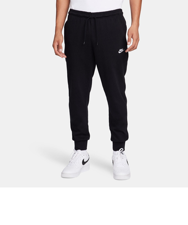 ナイキ（NIKE）ジョガーパンツ クラブ ニット 黒 ブラック 裾リブ テーパード FQ4331-010