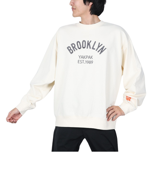 ヤックパック（YAK PAK）厚盛り刺繍プルオーバー 4310011-05 IVO