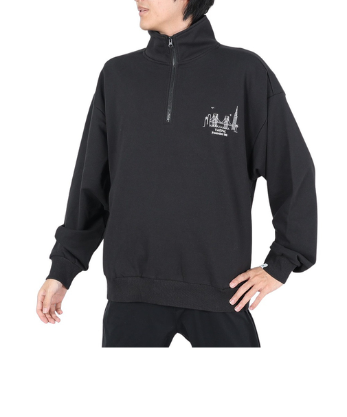 ヤックパック（YAK PAK）ブルックリン ニューヨーク ハーフジップ 4310012-01 BLK
