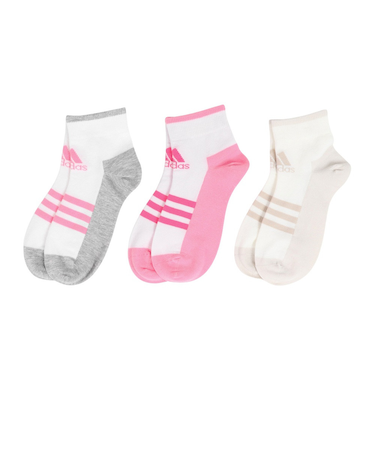 アディダス（adidas）キッズ 3足組 アンクルソックス JMT49-IM5192