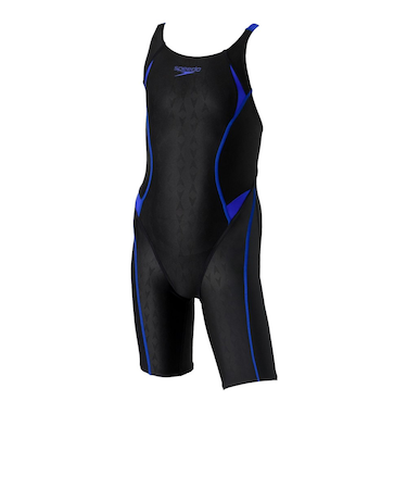 スピード（SPEEDO）水着 ジュニア 女子 水泳 フレックスシグマカイジュニアオープンバックニースキン WA承認 SCG12301F RB