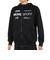 デサント（DESCENTE）ライトスムーススウェット フルジップフーディー DMMWJF20 BK