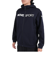 デサント（DESCENTE）S.F.TECH SHIELD ソフトウォーム フルジップフーディー DMMWJF24 NV