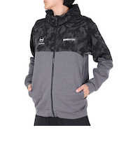 デサント（DESCENTE）S.F.TECH SHIELD フルジップフーディー DMMWJF23 BKGY