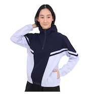 ルコックスポルティフ（lecoqsportif）テニスウェア レディース ナイロンアノラックパーカー QMWVJF22 NV
