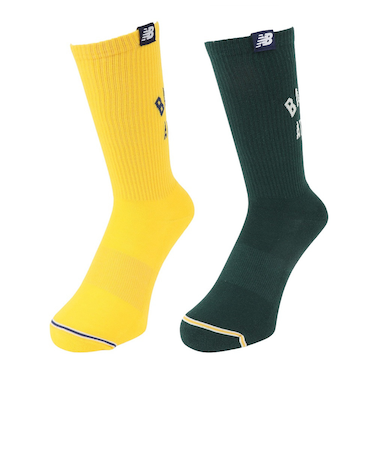 ニューバランス（new balance）ミッドカフ 2足組 ソックス LAS42262AS3