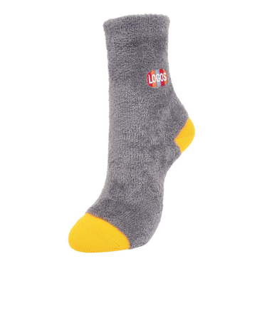 ルームソックス 履くフリース 2275-42LGRY