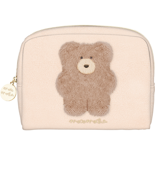 モコモカ ボックスポーチ モカ QL 69088