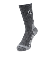 ソックス 靴下 アクリルウール 中厚 ロークルー丈 RE2SKU570035CHC チャコールグレー