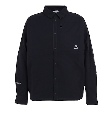 スイスブランド 軽量 撥水 4Way ストレッチ 長袖シャツ ヤマシャツ デュアル RE23SVT5610021NVY ネイビー