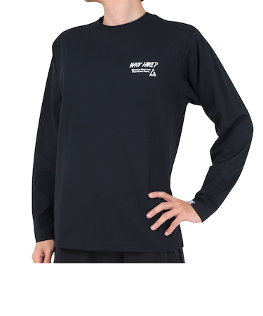 長袖Tシャツ ロンT WHY HIKE RE23FUK5610002 BLK ブラック