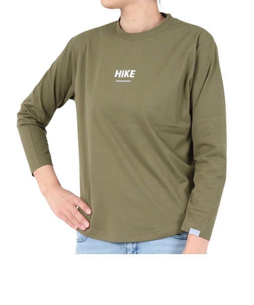 長袖Tシャツ ロンT HIKE RE23FUK5610003 OLV オリーブ