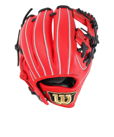 ウイルソン(Wilson)少年軟式用グラブ 内野手用 野球グローブ ジュニア D-MAX デュアル 6J WBW101820
