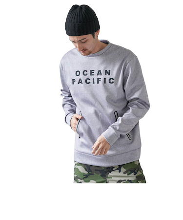 オーシャンパシフィック（Ocean Pacific）ユニセックス 撥水プルオーバー 541001 GRY