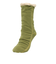 クルー丈ソックス 履くフリース 2275-44LGRN