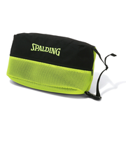 スポルディング（SPALDING）シューズバッグ ブリーズ ブラック×ライムグリーン 42-005LG