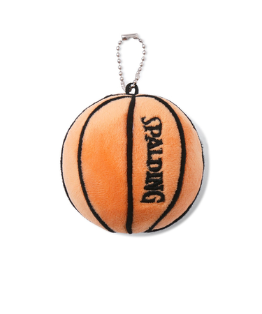 スポルディング（SPALDING）キーチェーン プラッシュ バスケットボール 51-003