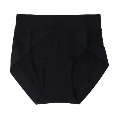 美温活 よもぎ蒸し心地 ショーツ スタンダードタイプ 37-4702ABLK