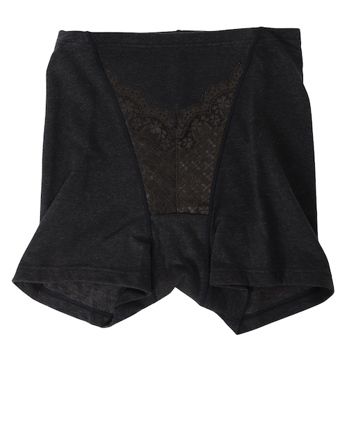 美温活 湯たんぽ 1分丈ショーツ 37-4802ABLK