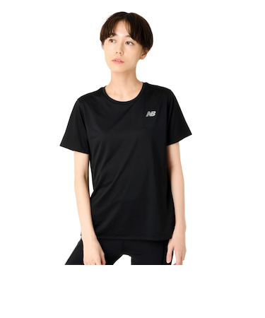 ニューバランス（new balance）ランニングウェア Sport Essentials 半袖Tシャツ WT41222BK