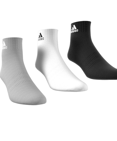 アディダス（adidas）クッション スポーツウェア アンクルソックス3足組 EBB63-IC1281