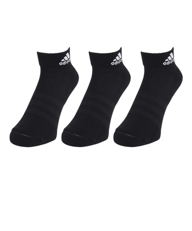 アディダス（adidas）クッション スポーツウェア アンクルソックス3足組 EBB63-IC1277