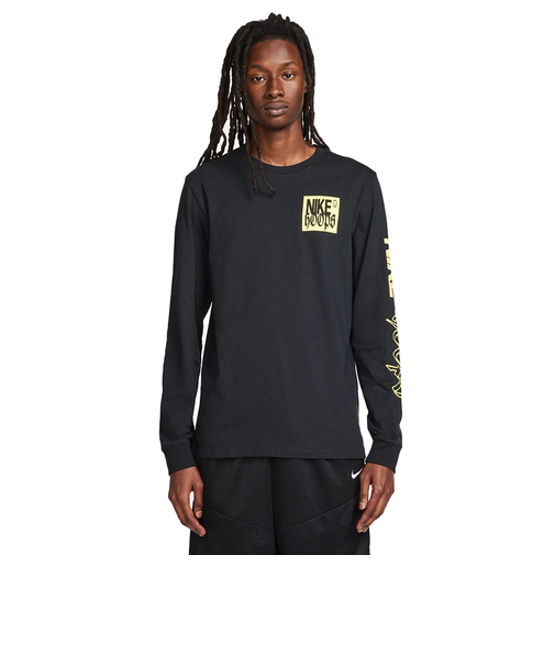 ナイキ（NIKE）バスケットボールウェア シーズナル EXP SP24 ロングスリーブ フィットネス Tシャツ FQ4903-010