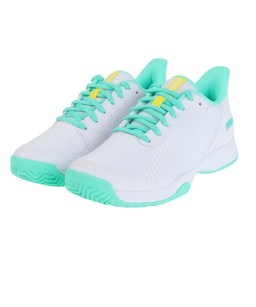 プリンス(PRINCE)オールコート用 テニスシューズ レディース DPS413-374 DPS413  374 WHT/EMG