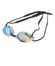 スワンズ（SWANS）水泳 ゴーグルノンクッション レーシングスイミングゴーグル ミラータイプ SR-7M EMSK 競泳用 紫外線カット