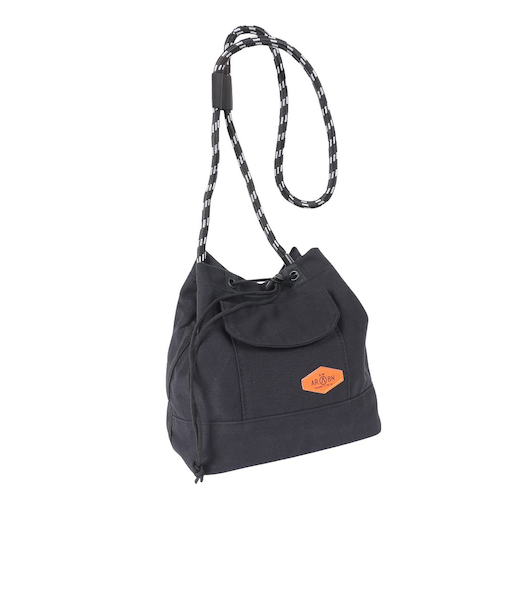 エアボーン（ARBN）ショルダーバッグ クライミング ロープ ポーチ AR23FW-BAG003BLK