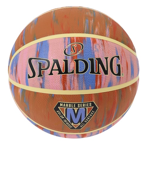 スポルディング（SPALDING）バスケットボール 6号球 マーブル デザート