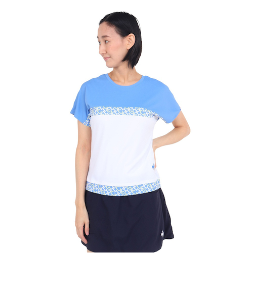 アドミラル（Admiral）テニスウェア フラワーラインプリーツスコート