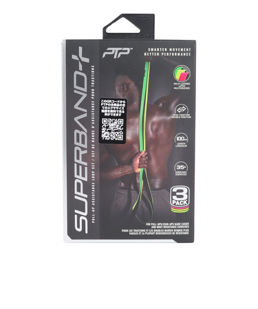 トレーニング ストレッチ SUPERBAND DUAL COLOUR COMBO 3パック SB CMB DC
