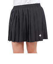 ルコックスポルティフ（lecoqsportif）テニスウェア レディース プリーツゲームスコート QTWXJE01 BK