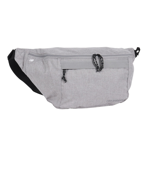 ニューバランス（new balance）ビッグ ウエストバッグ グレー 8L LAB45606AG