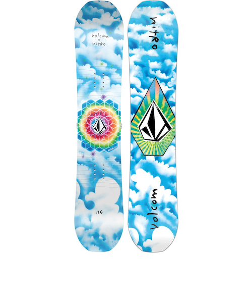 ナイトロ（NITRO）ジュニア スノーボード板 23-24 RIPPER X VOLCOM